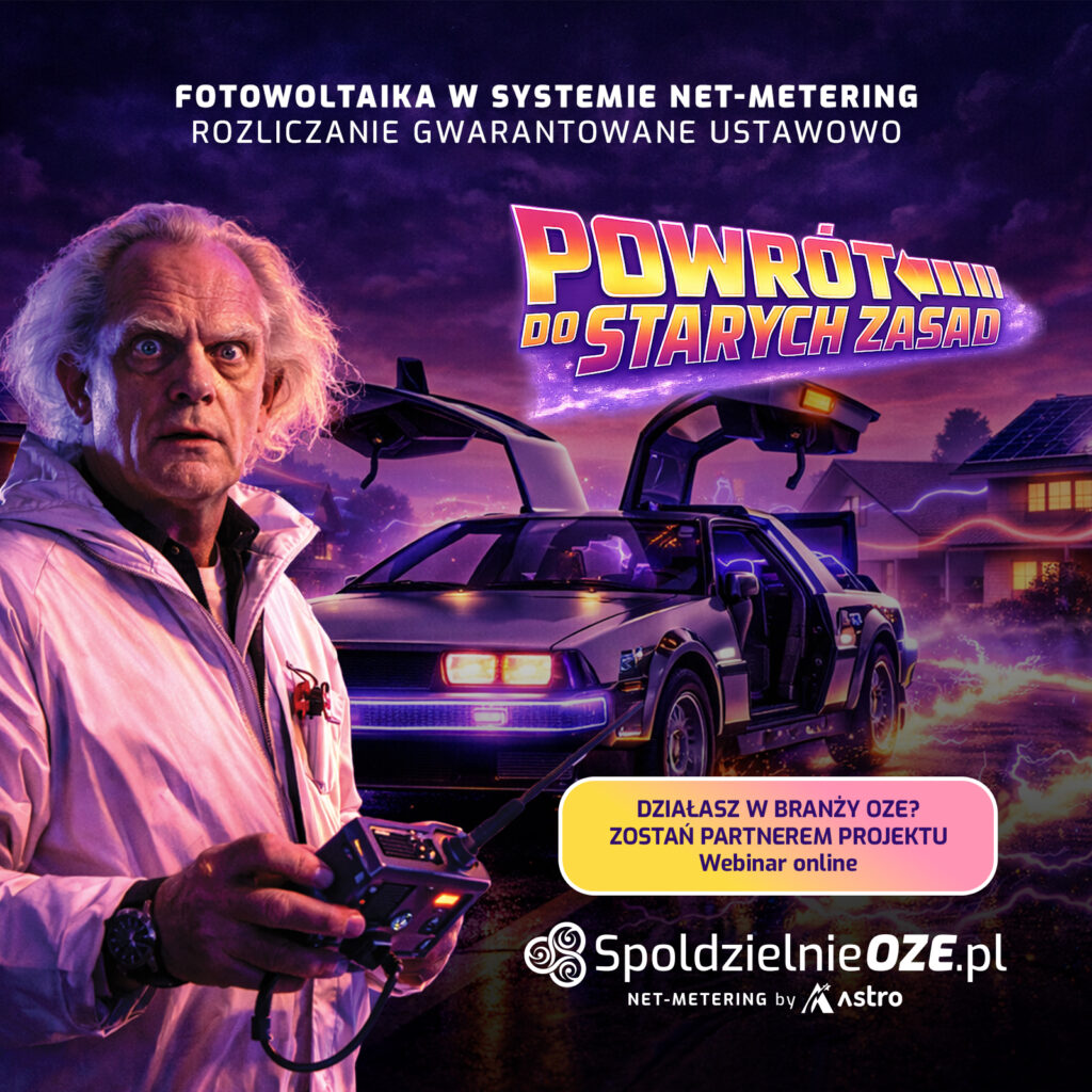 Spółdzielnie energetyczne, webinar online, net-metering, fotowoltaika, spoldzielnieoze